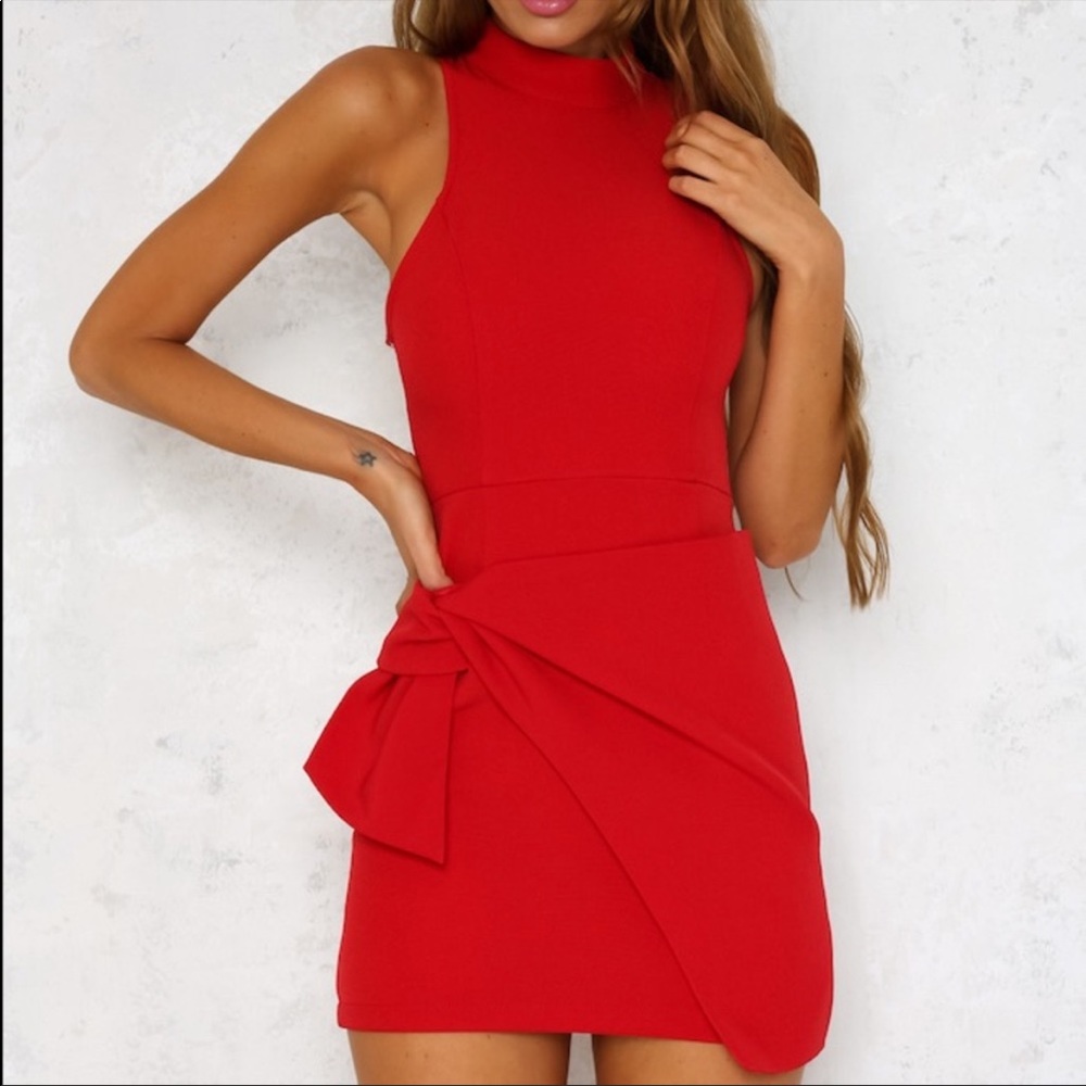 NWT Hello Molly Red Dress